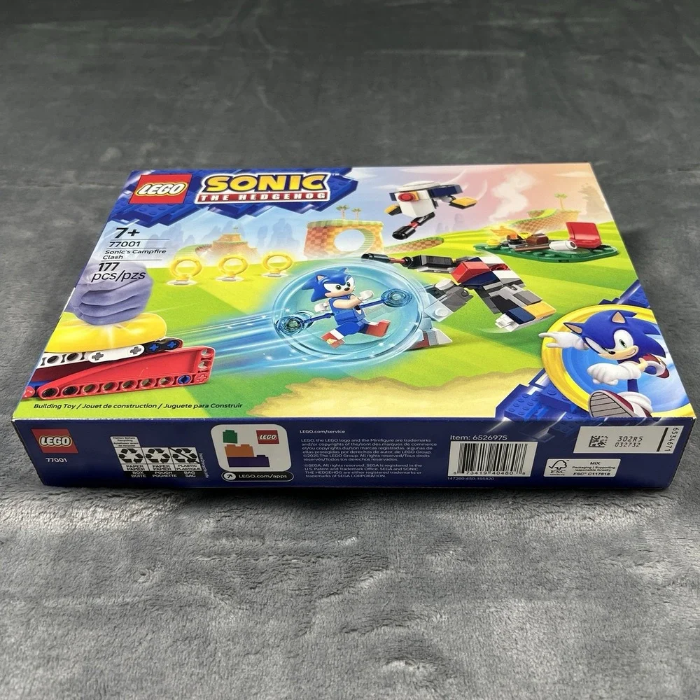 NEW LEGO Sonic the Hedgehog 77001 Sonic's Campfire Clash 177pcs Sealed